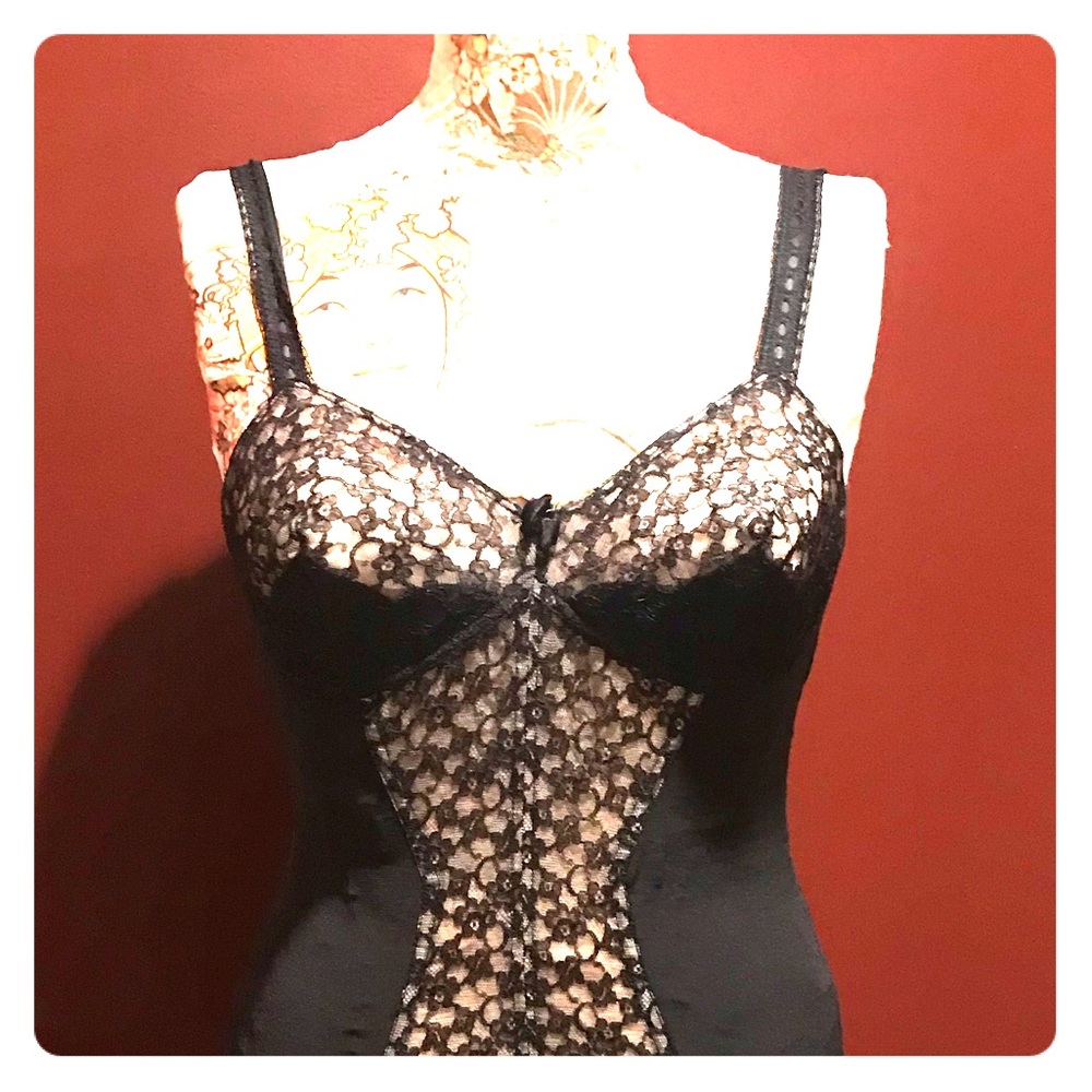 HTF Vintage Corset 1950’s Merry Widow Corselet